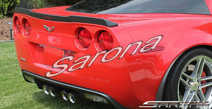 Custom Chevy Corvette  Coupe Trunk Wing (2005 - 2012) - $590.00 (Part #CH-036-TW)
